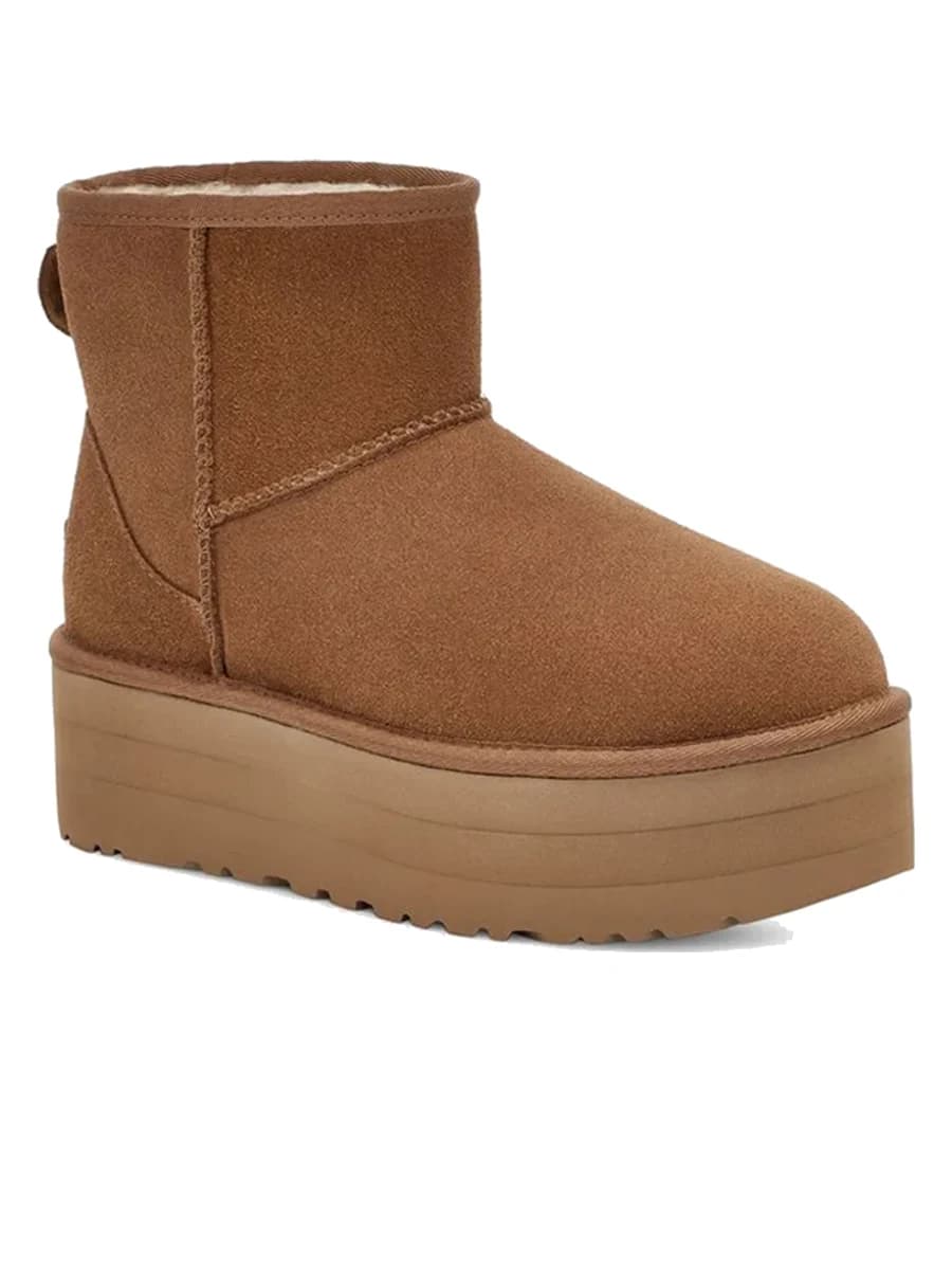 UGG Classic Mini Platform Chestnut — фото 3