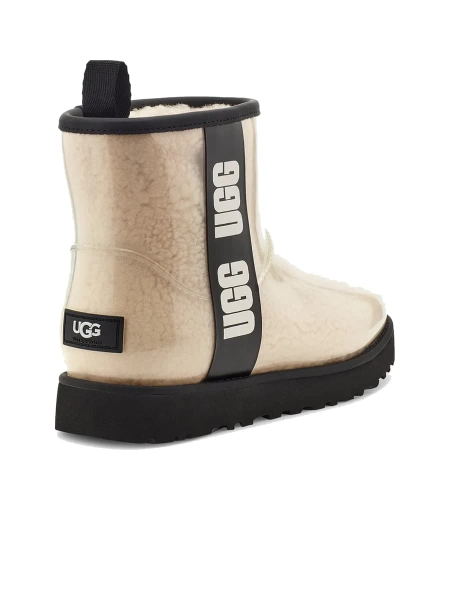 UGG Classic Clear Mini Natural Black — фото 4