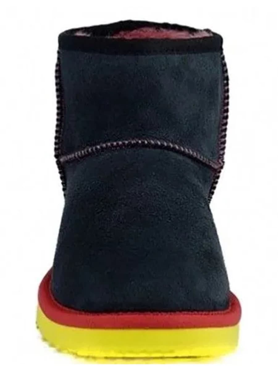UGG Classic Mini II Black-Yellow — фото 5