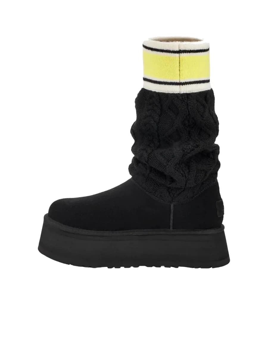 UGG Classic Sweater Letter Black — фото 3