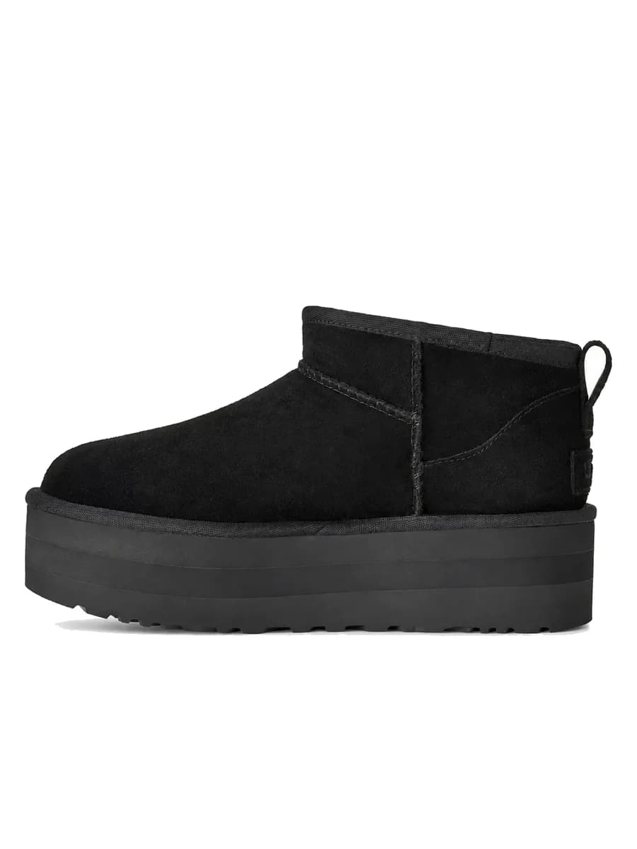 UGG Classic Ultra Mini Platform Black — фото 3