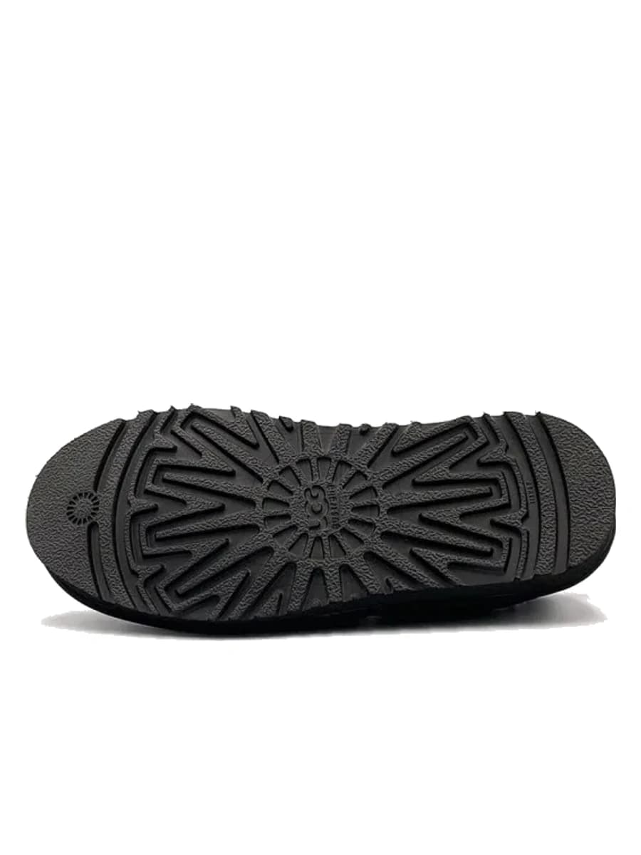 UGG Stitch Slip Leather Black — фото 6
