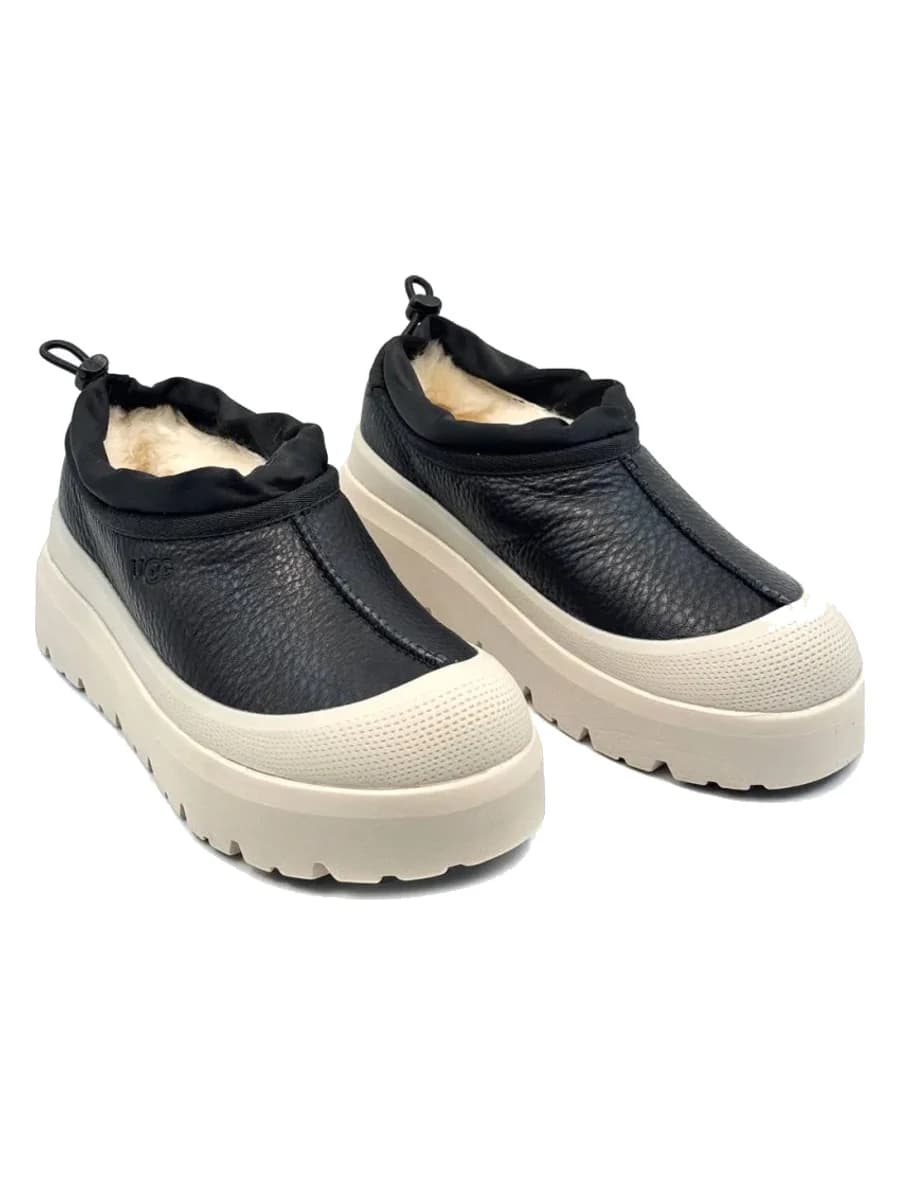 UGG Tasman Weather Hybrid Leather Black — фото 2