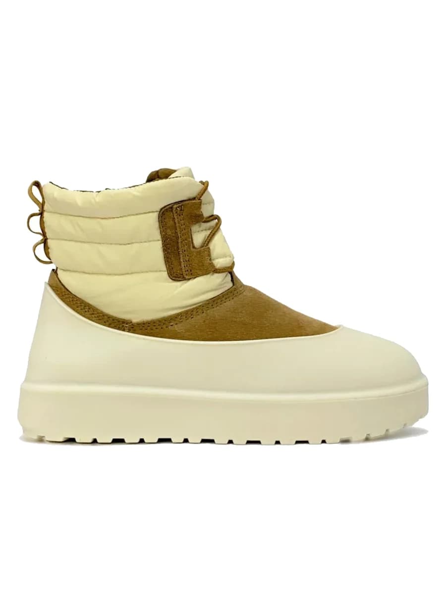 UGG Classic Mini Lace-Up Chestnut Whitecap