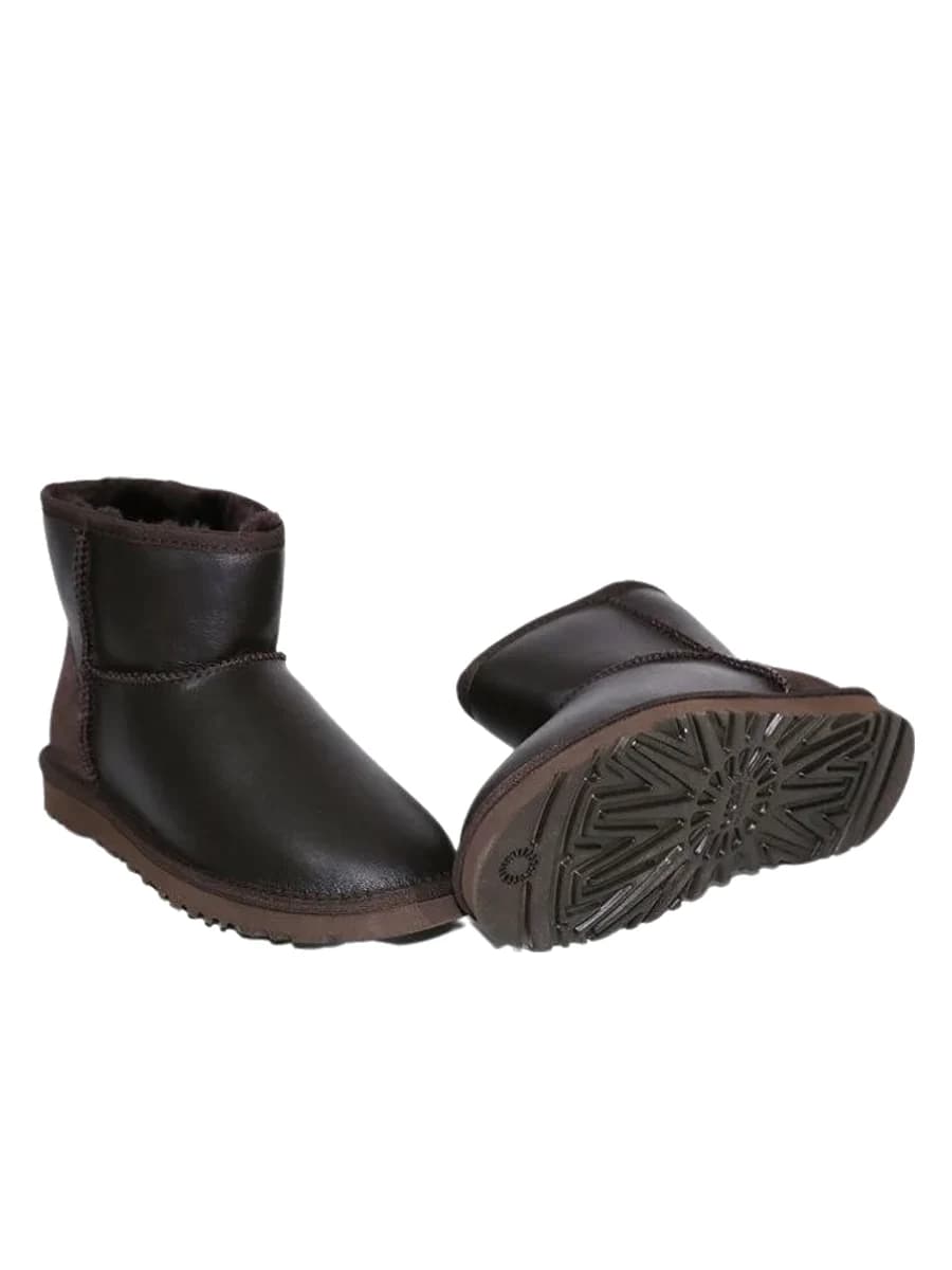 UGG Classic Mini Metallic Chocolate — фото 2