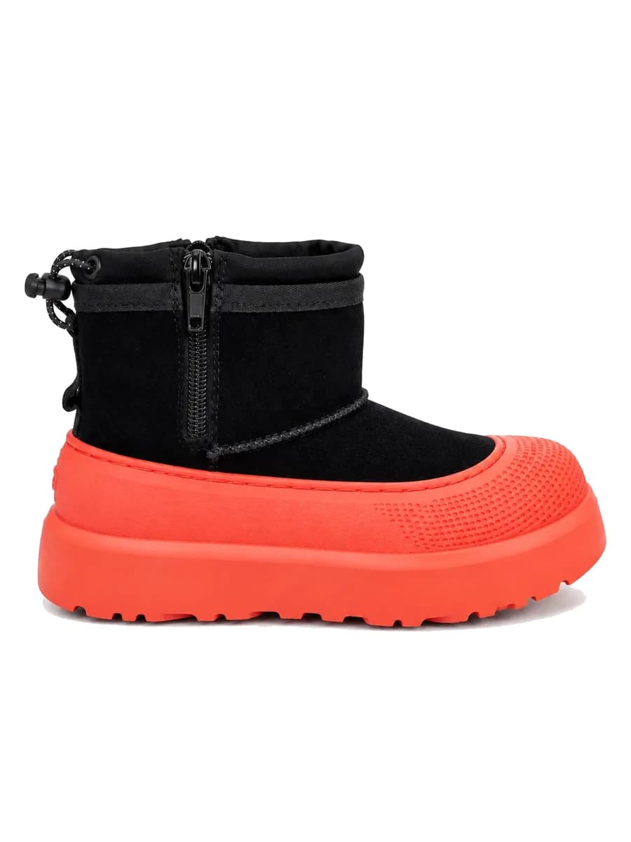 UGG Kids Mini Weather Hybrid Black Orange — фото 5