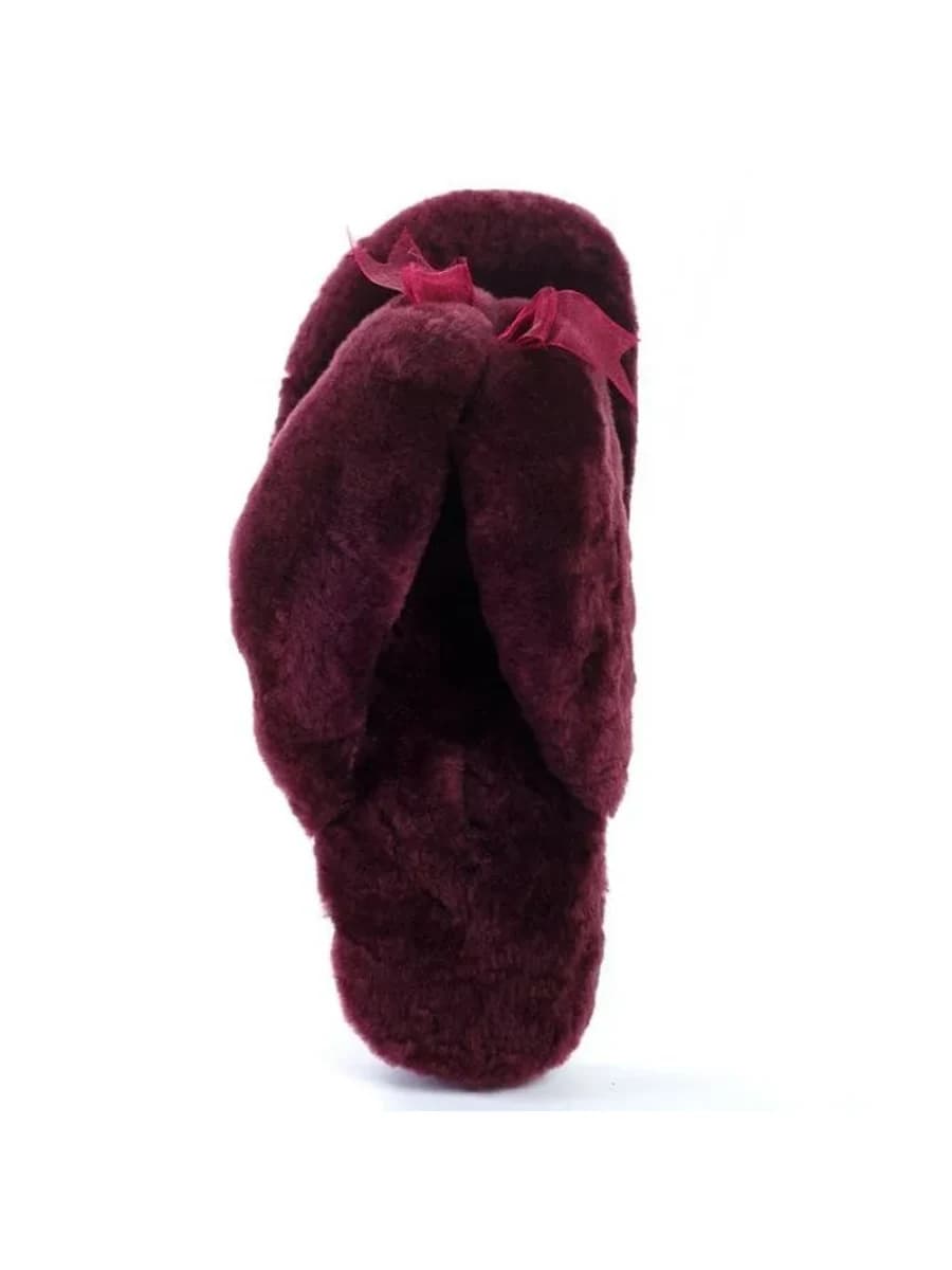 UGG Fluff Flip Flop II Dark Purple — фото 2