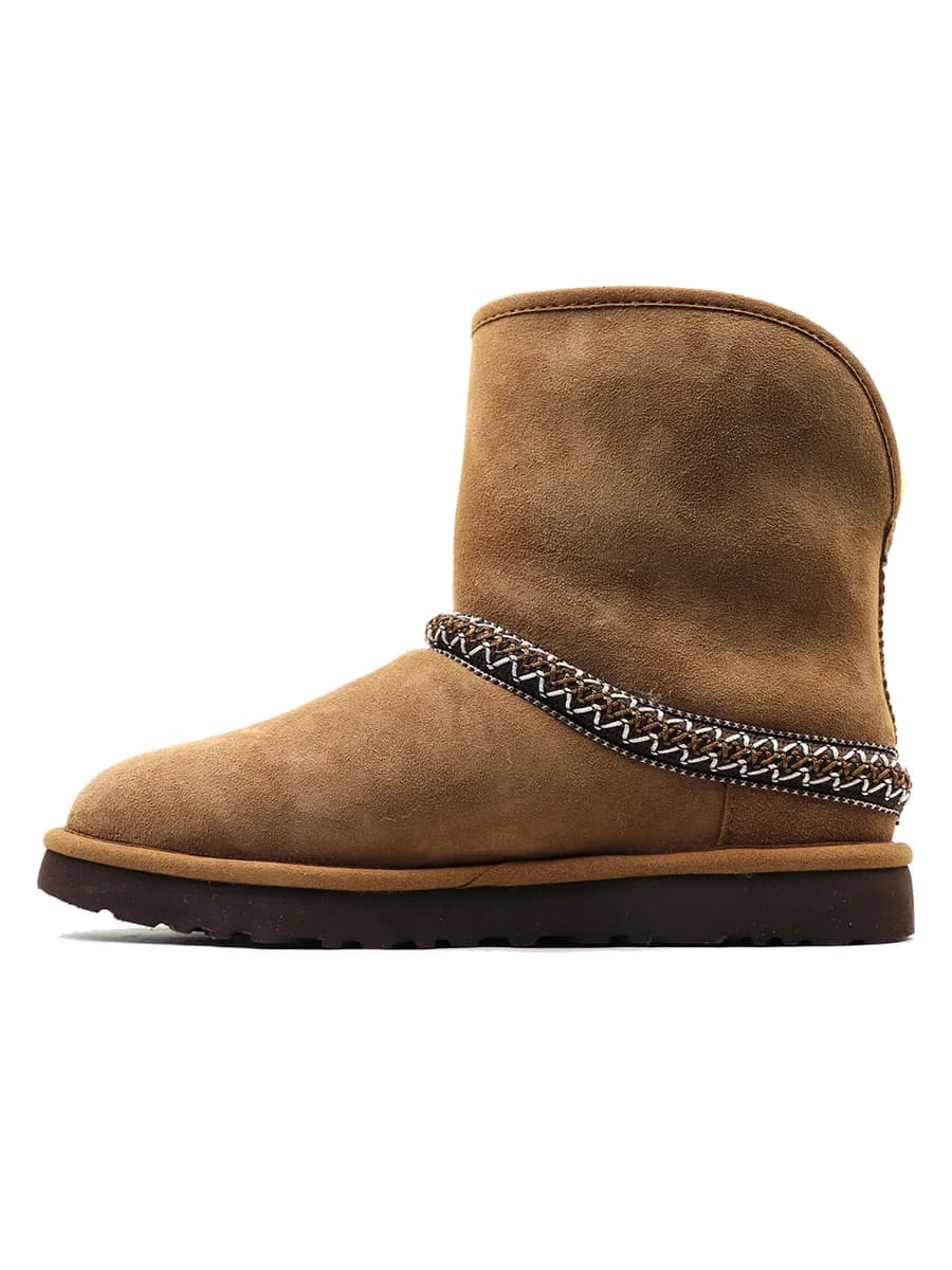 UGG Classic Short Cresent Chestnut — фото 3