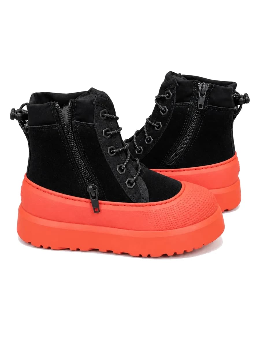 UGG Kids Neumel Weather Hybrid Black Orange — фото 3