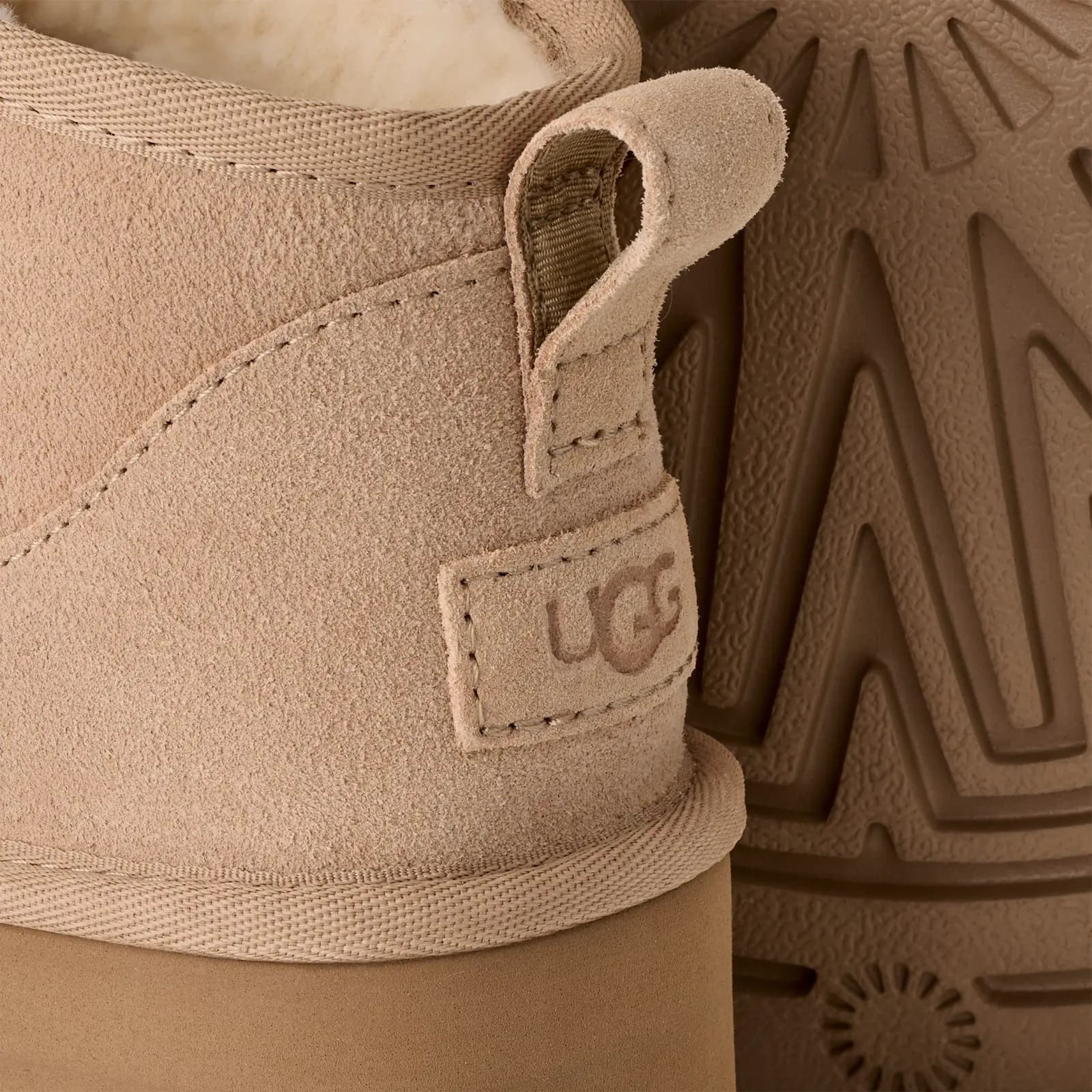 UGG Classic Ultra Mini Platform Sand — фото 5