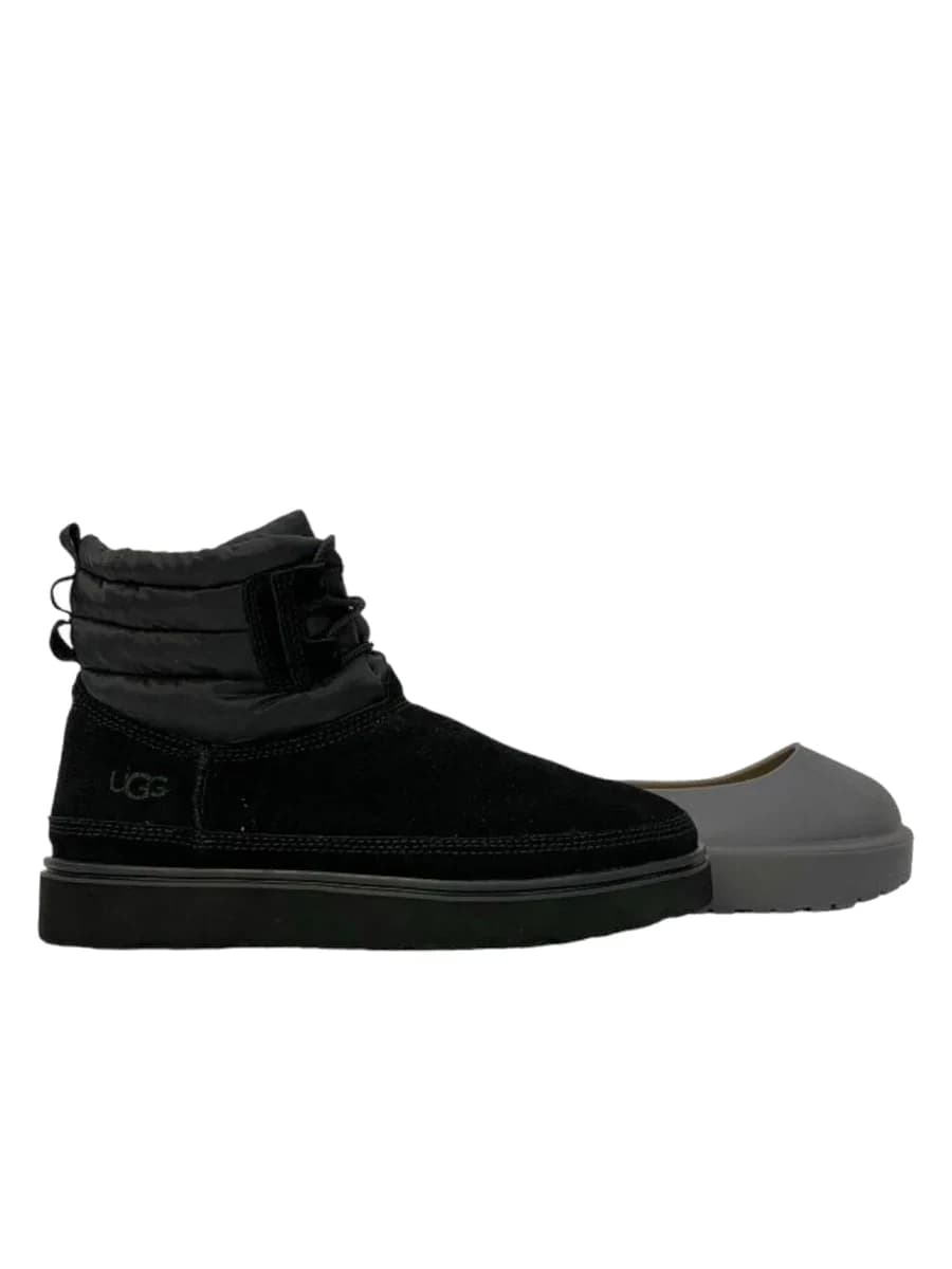 UGG Classic Mini Lace-Up Black — фото 6