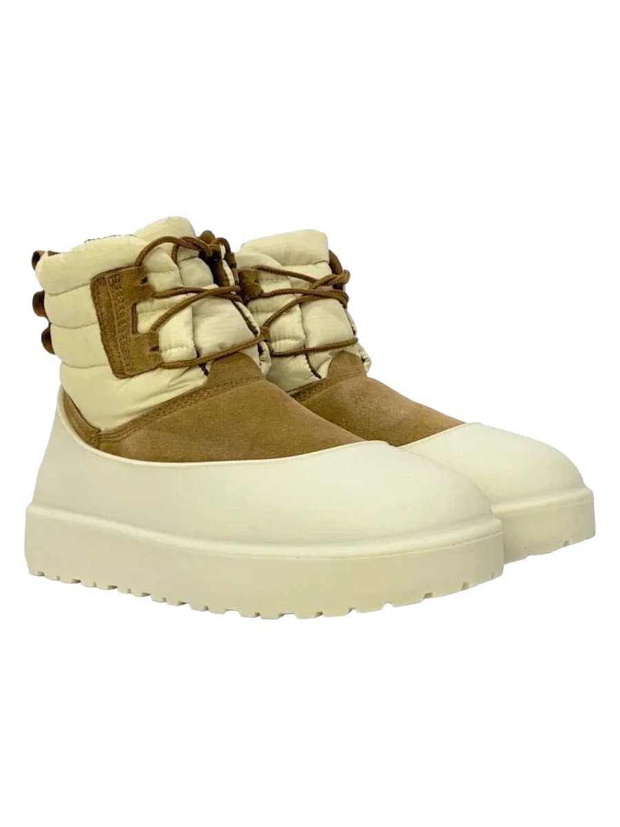 UGG Classic Mini Lace-Up Chestnut Whitecap — фото 2