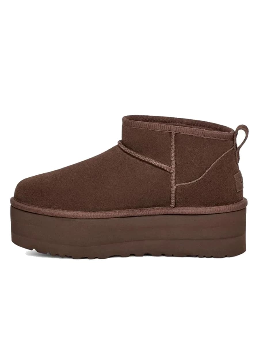 UGG Classic Ultra Mini Platform Chocolate — фото 3