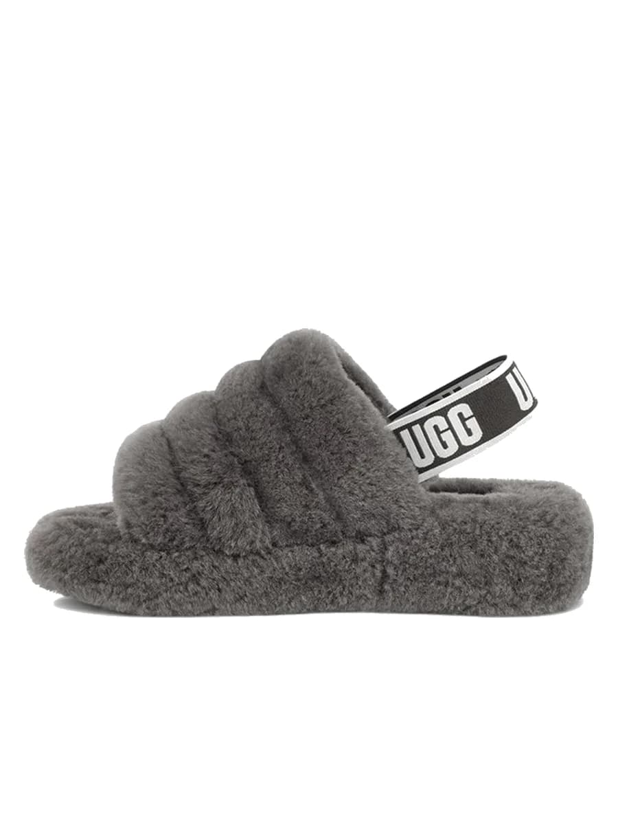 UGG Fluff Yeah Slide-Grey — фото 4