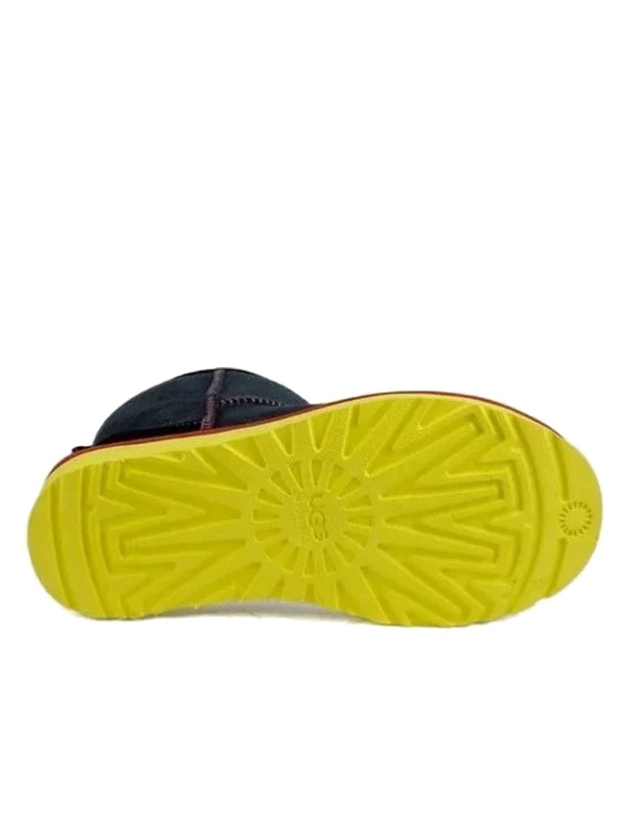 UGG Classic Mini II Black-Yellow — фото 2