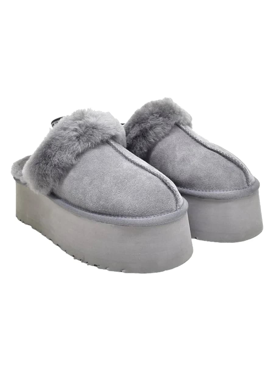 UGG Funkette Suede Platform Grey — фото 2