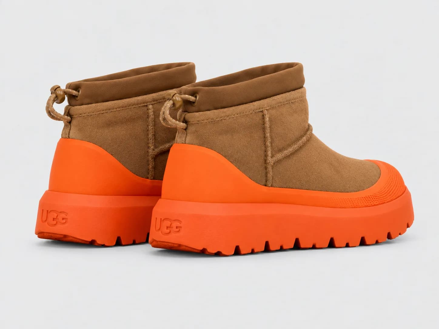 UGG Classic Ultra Mini Weather Hybrid Chestnut / Orange — фото 3
