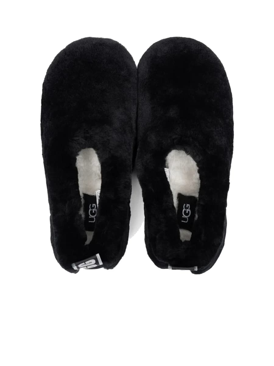 Ugg Hailey Fluff Slippers Black — фото 2