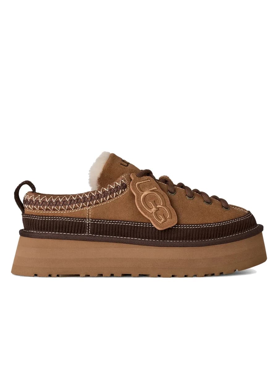 UGG Heritage Lace-Up Slipper Chestnut