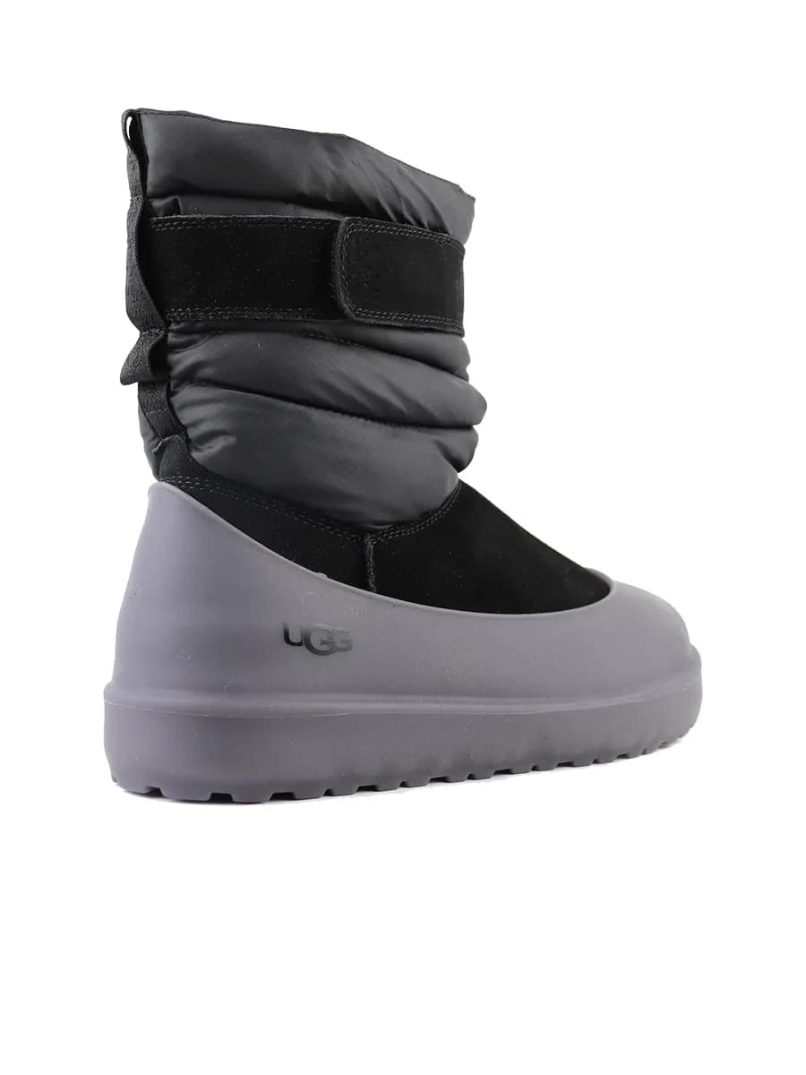 UGG Mens Classic Short Pull-On Black — фото 4