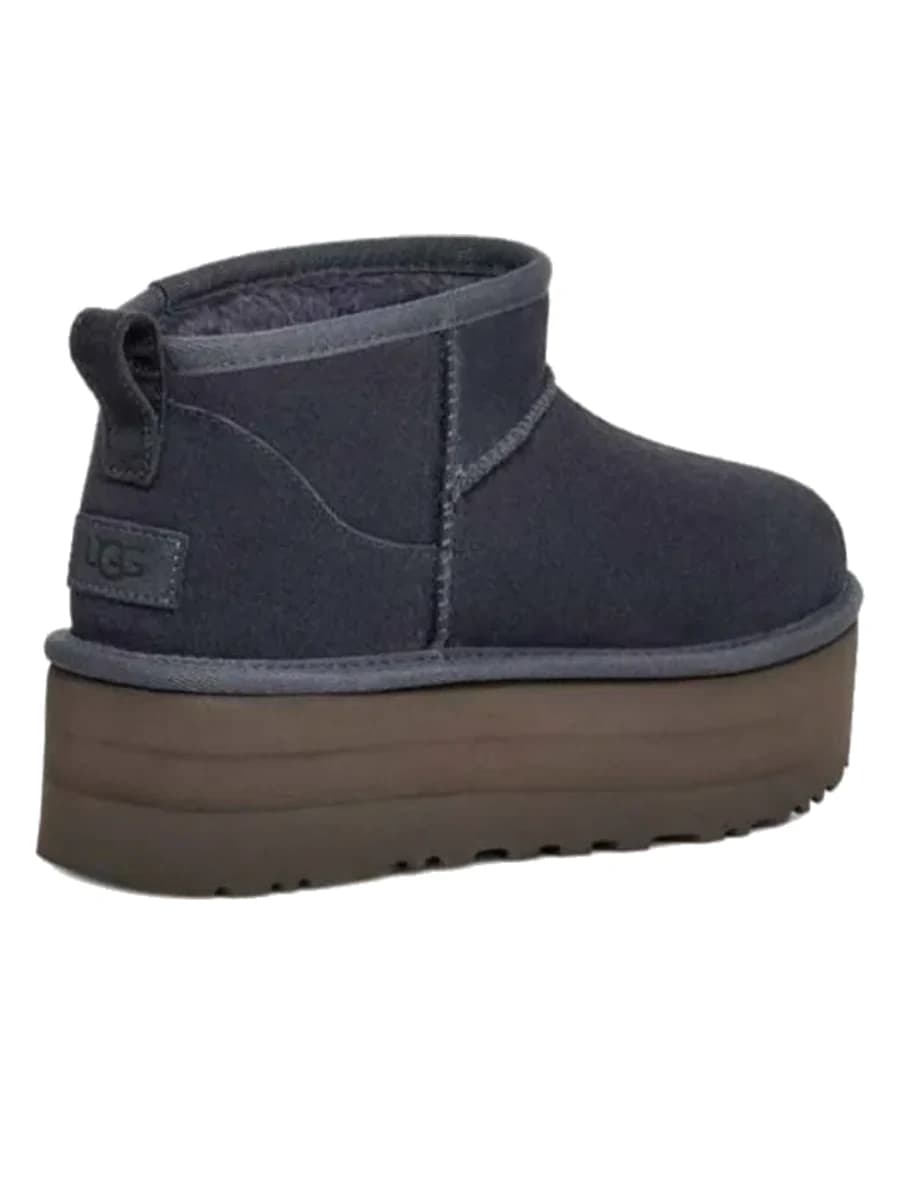 UGG Classic Ultra Mini Platform Eve Blue — фото 4