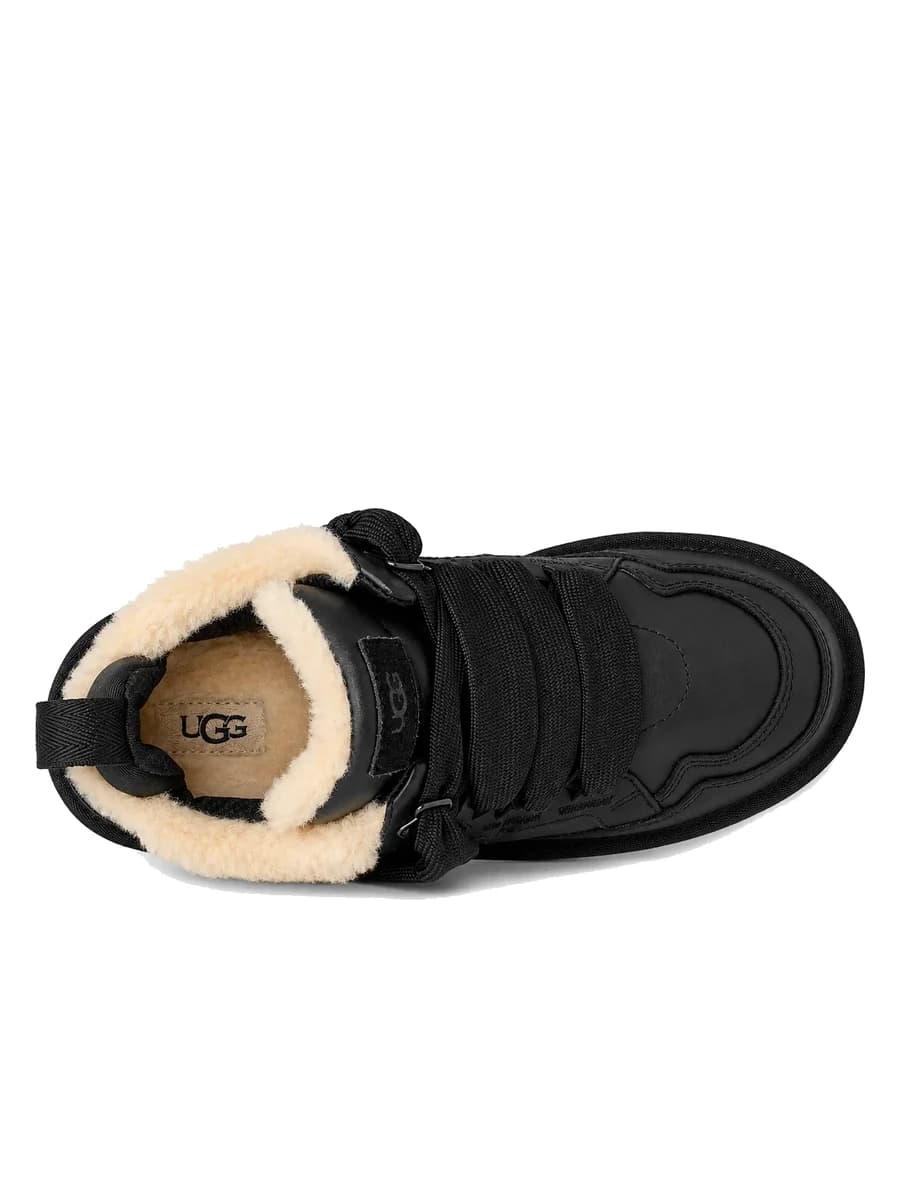 UGG Lowmel Leather Black — фото 5