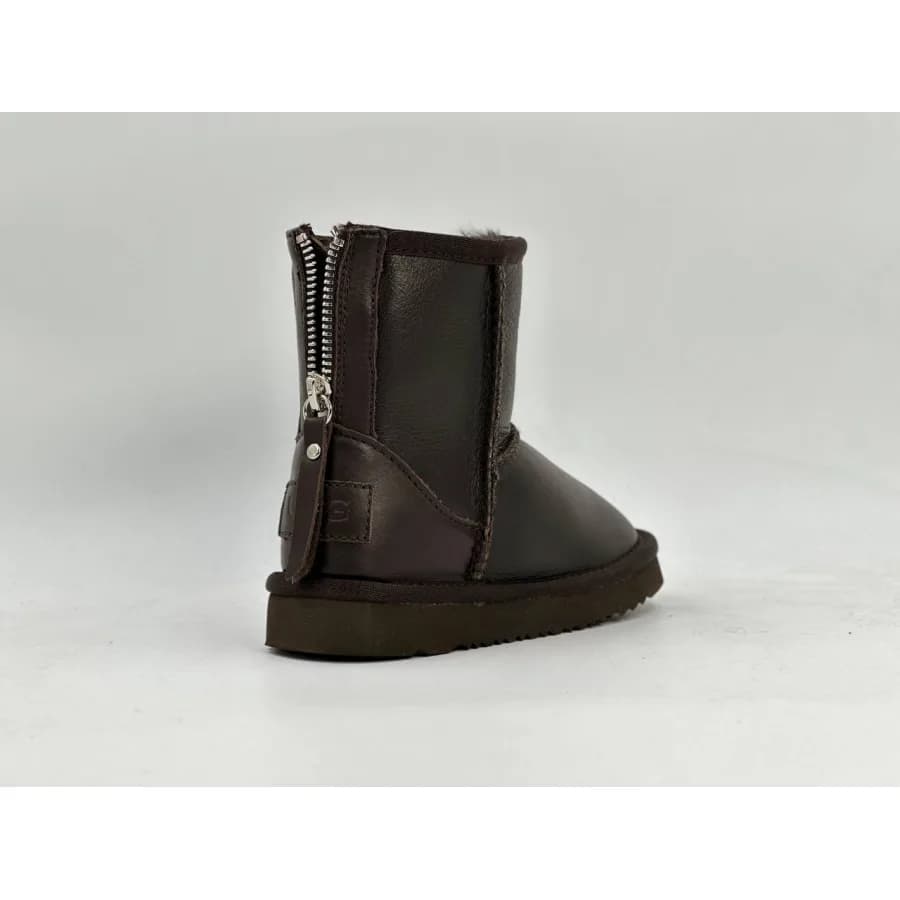 UGG Kids Zip Metallic Chocolate — фото 3