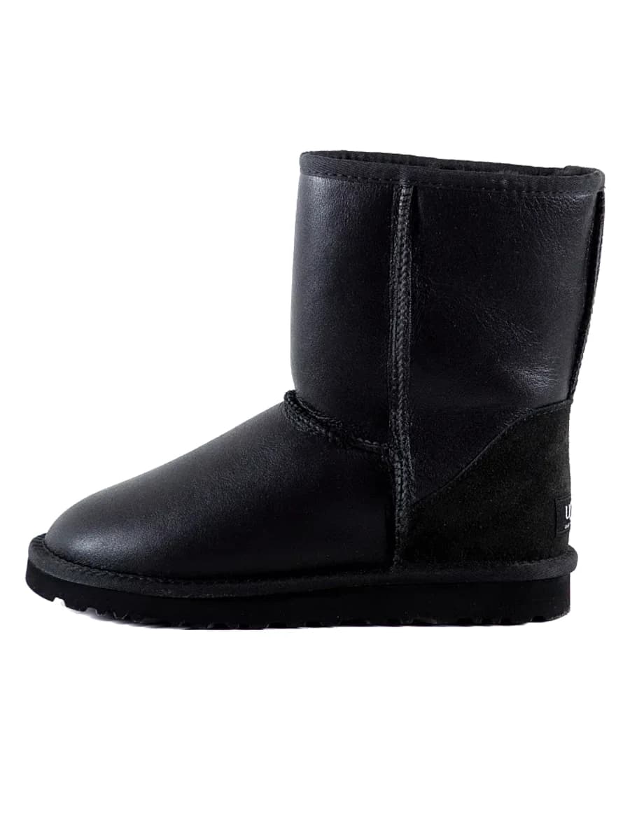 UGG Classic Short Metallic Black — фото 3