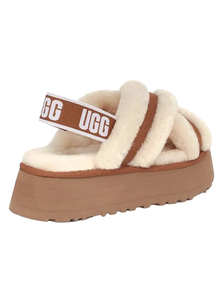 UGG W Disco Cross Slide Chestnut — фото 3