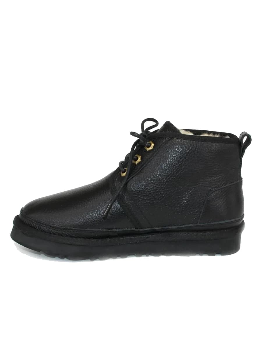 UGG Neumel Leather Black — фото 2