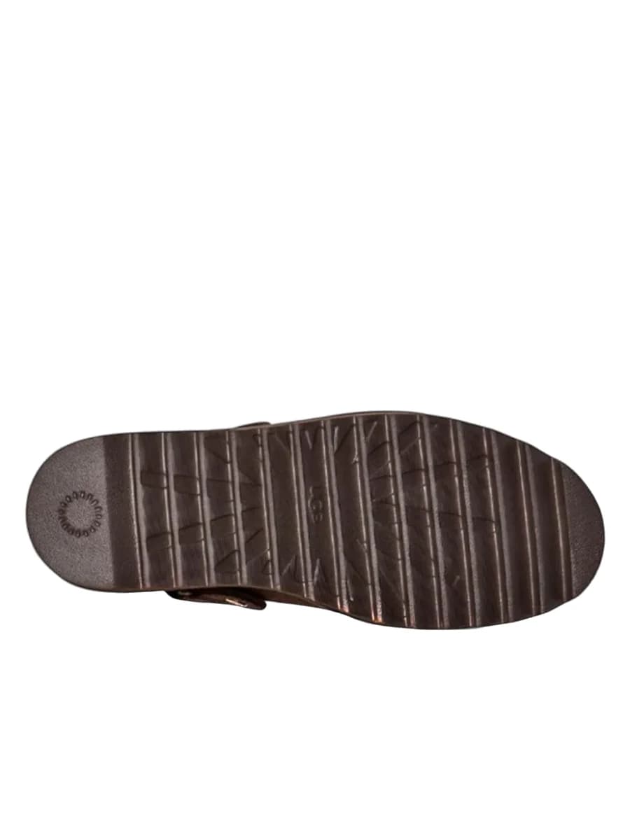 UGG Goldenstar Clog Platform Chocolate — фото 4