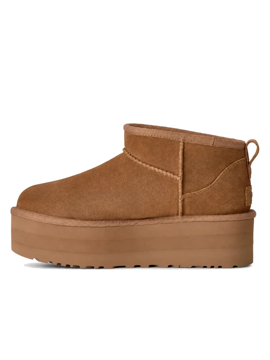 UGG Classic Ultra Mini Platform Chestnut — фото 3