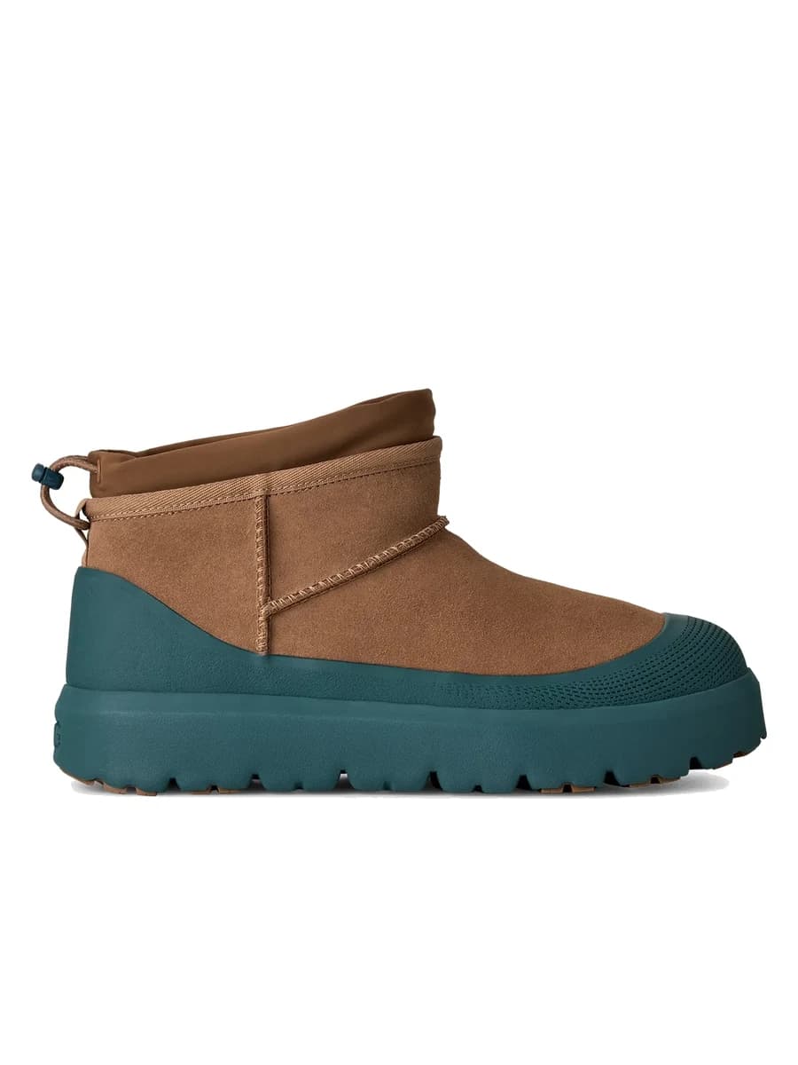 UGG Classic Ultra Mini Weather Hybrid Chestnut Marina Blue
