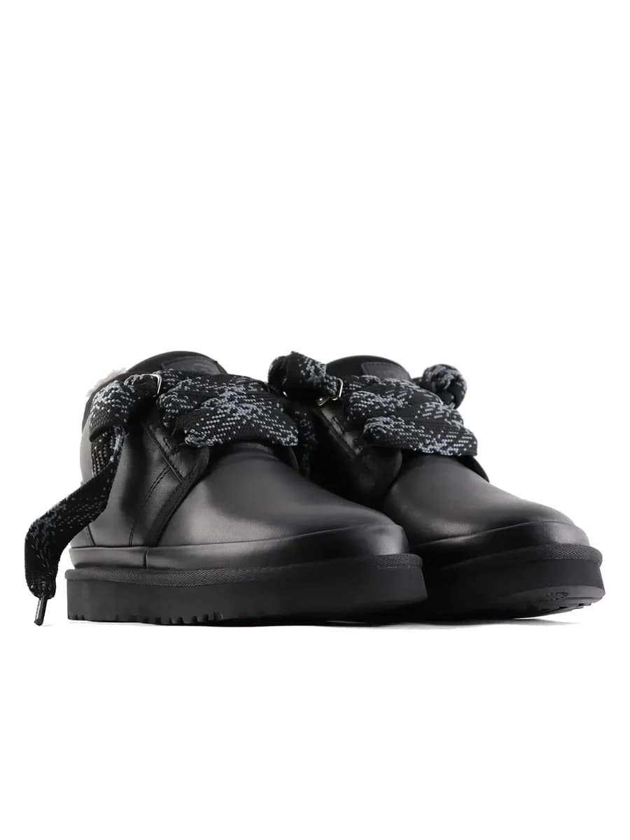 UGG Mens Neumel Leather FT Moss Black — фото 3