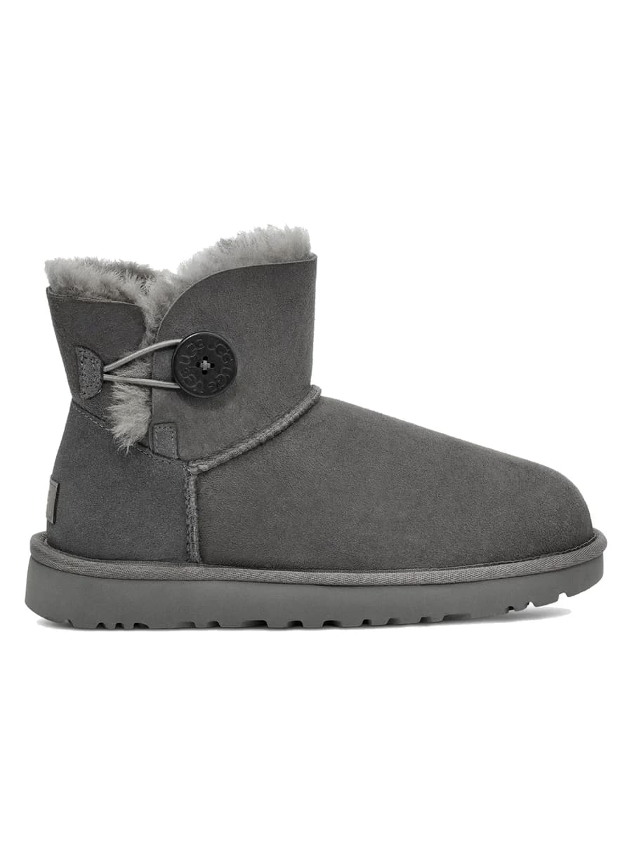 UGG Mini Bailey Button II Grey