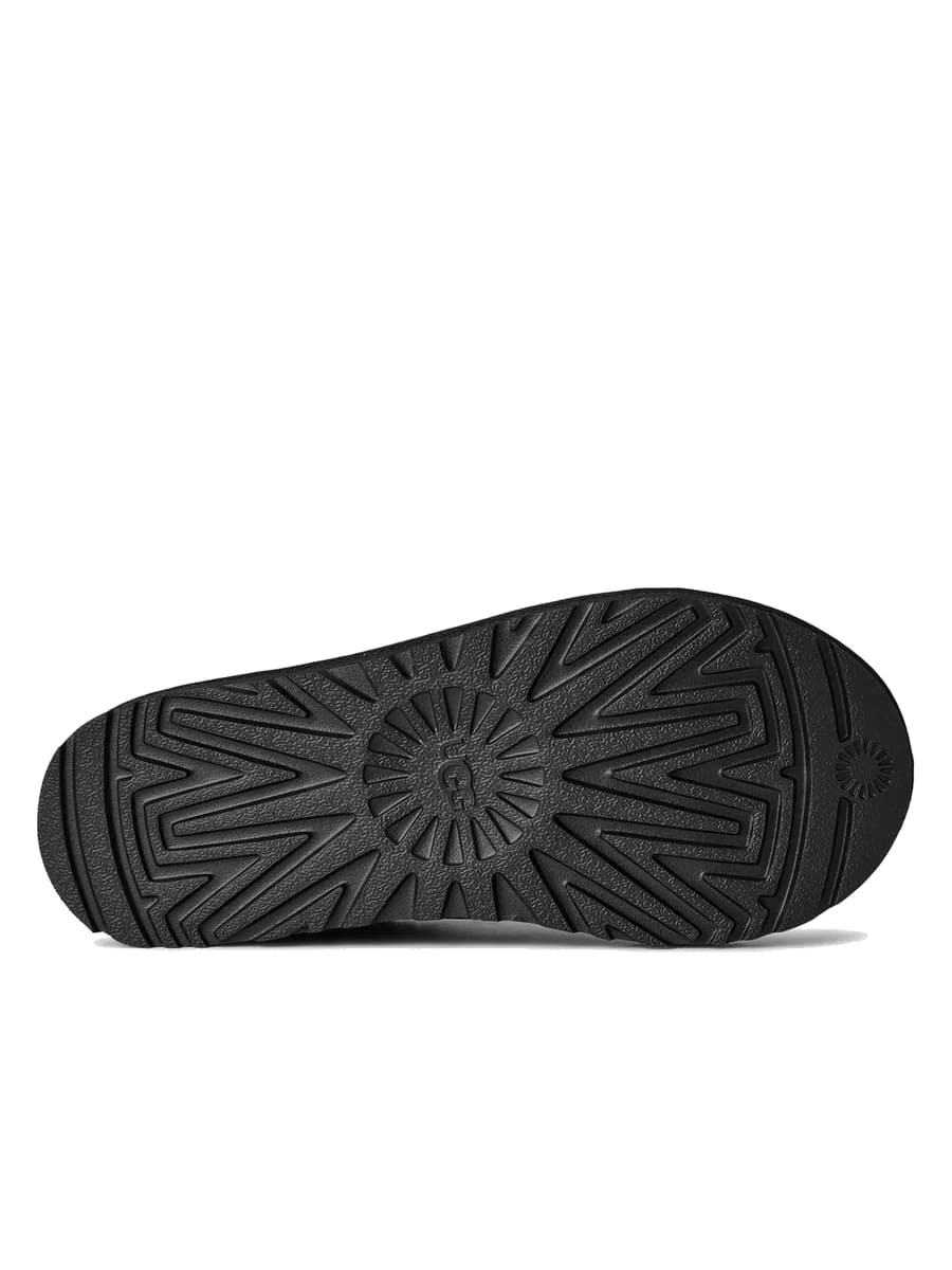 UGG Tasman Slippers Leather Regen Black — фото 7