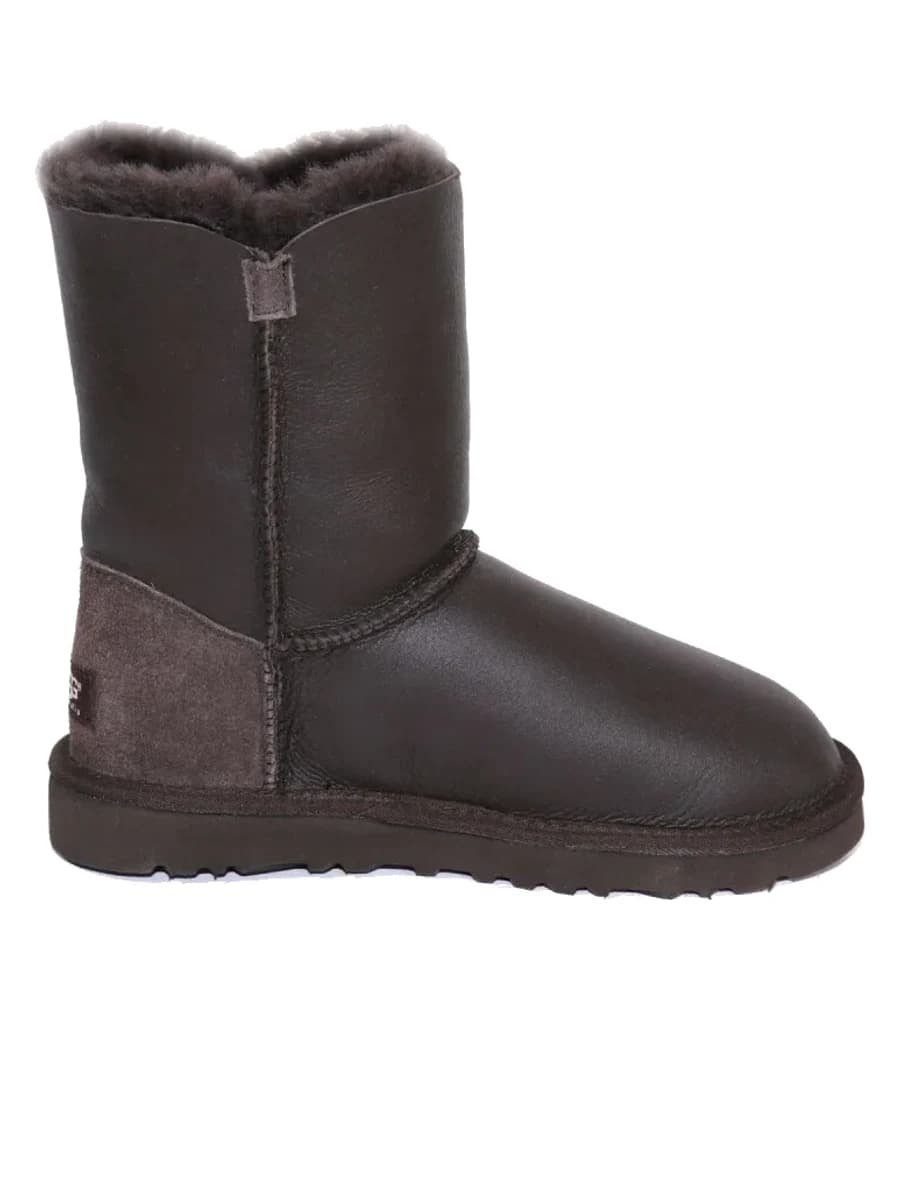 UGG Bailey Button Metallic Chocolate — фото 5