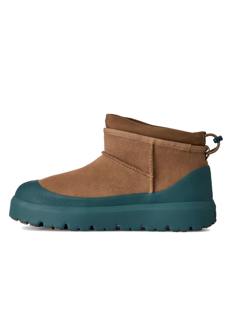 UGG Mens Classic Ultra Mini Weather Hybrid Chestnut Marina Blue — фото 3