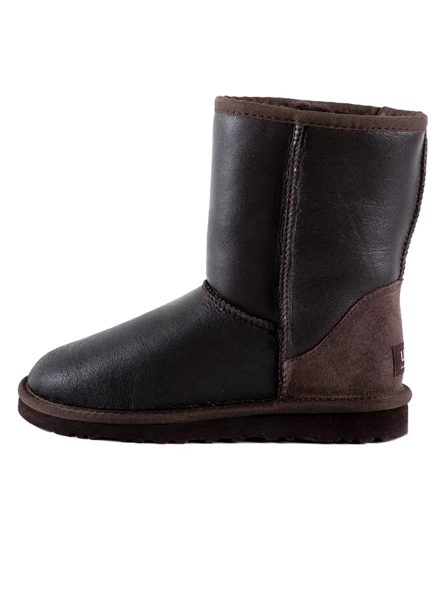 UGG Classic Short Metallic Chocolate — фото 3