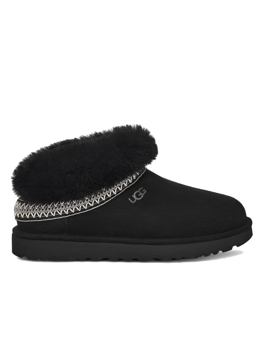 UGG Classic Mini Cresent Black — фото 7