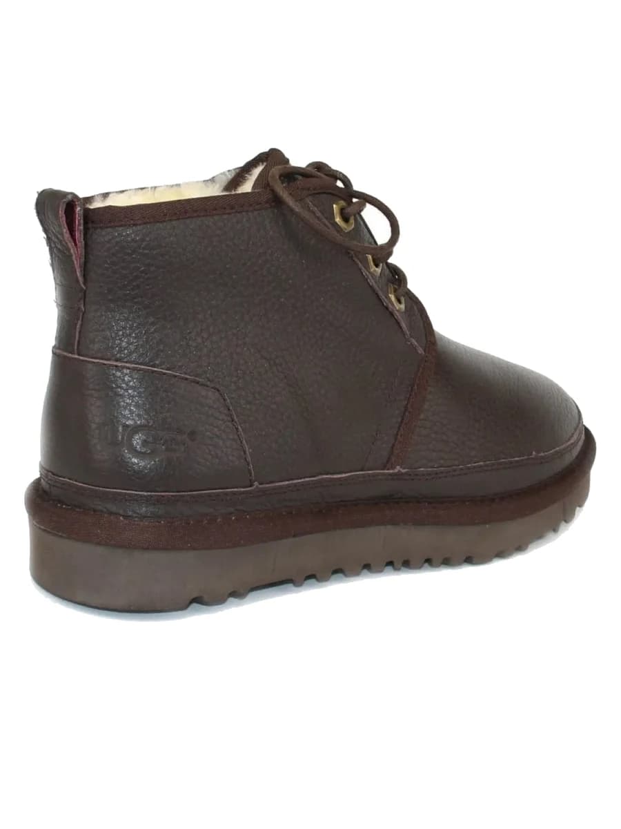UGG Neumel Leather Chocolate — фото 3
