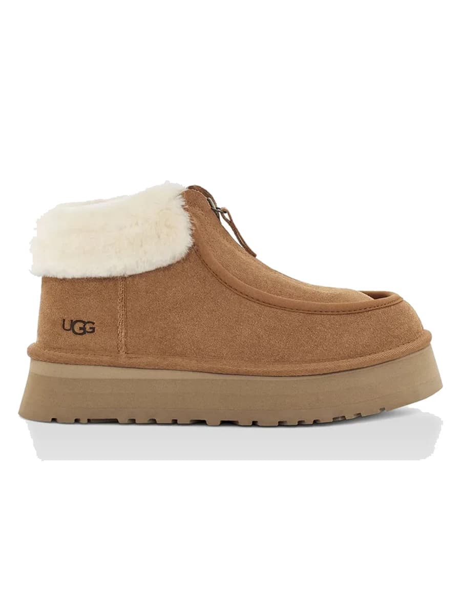 UGG Funkette Platform Chestnut