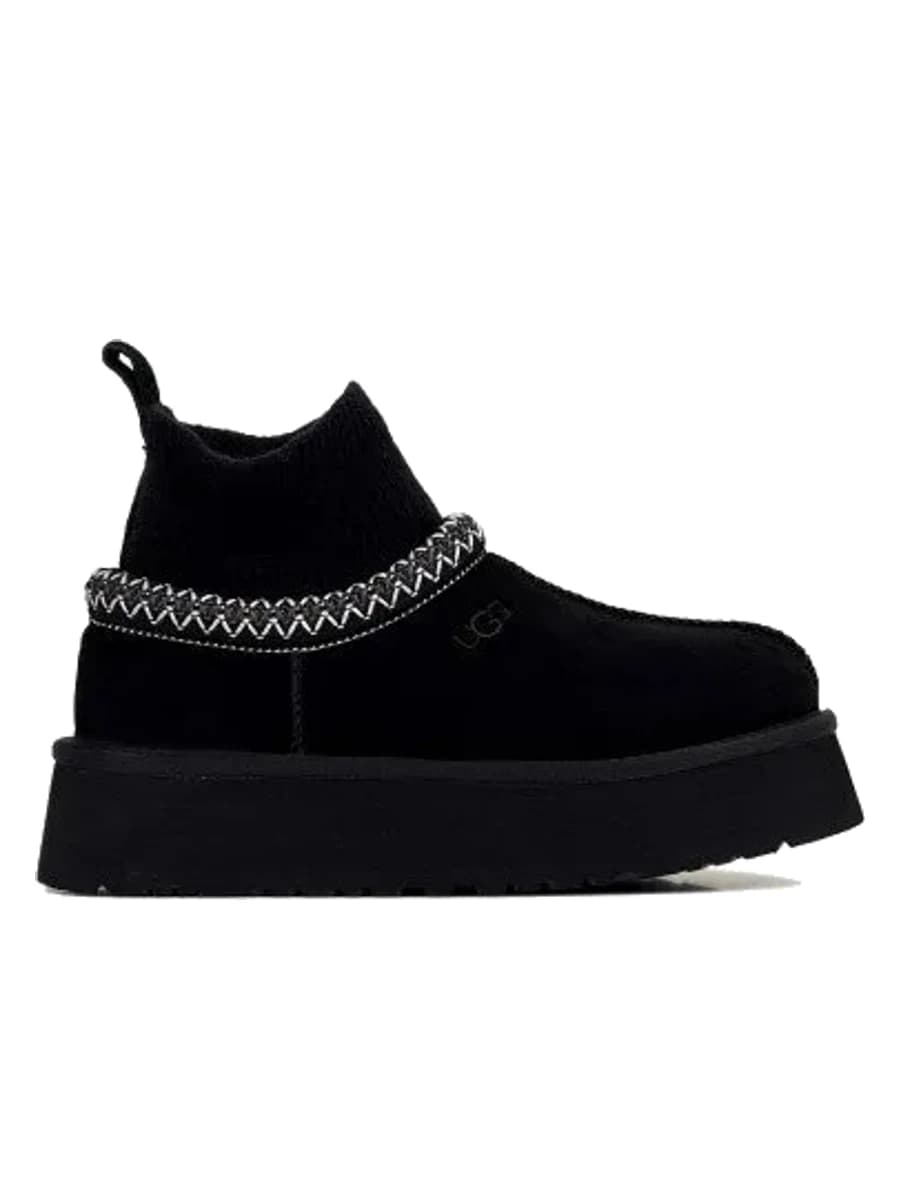 UGG Tazz Knit Platform Black