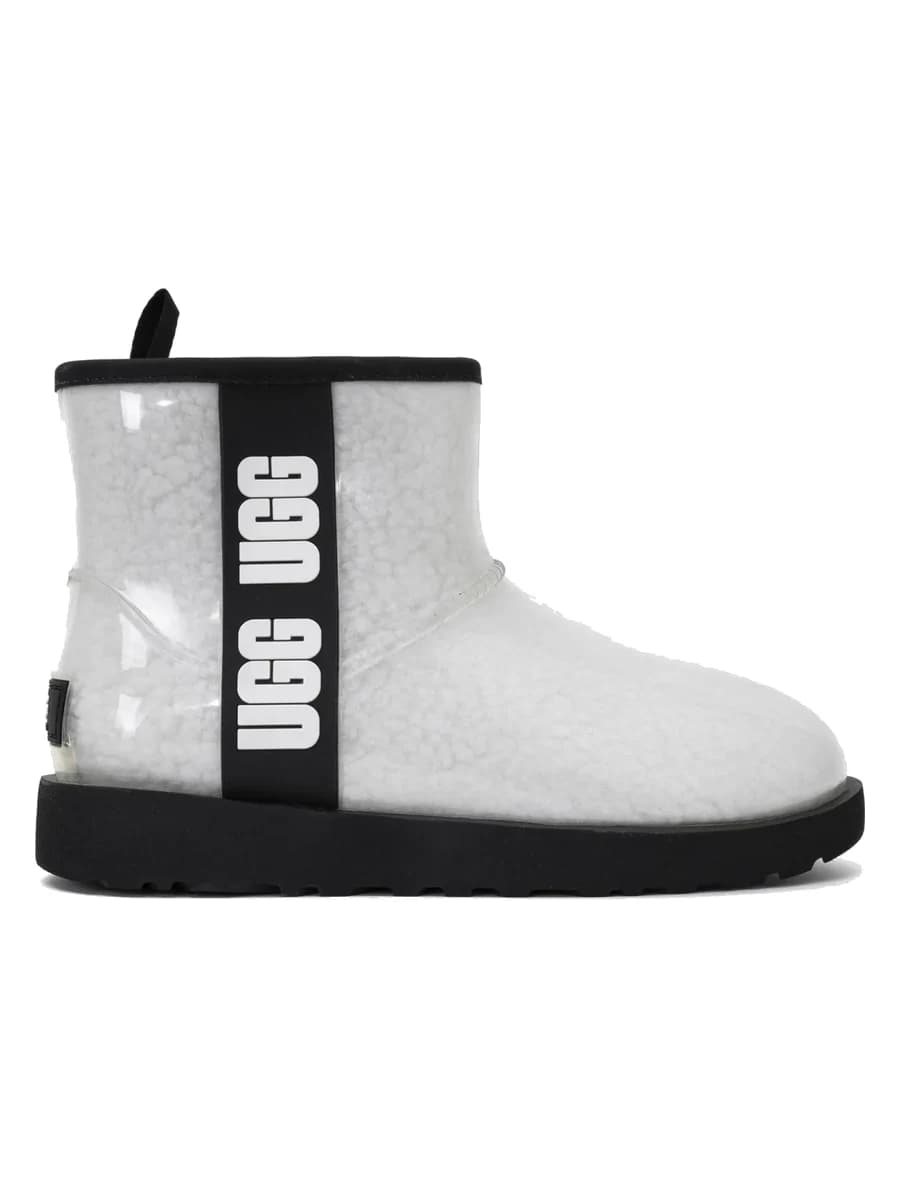 UGG Classic Clear Mini White Black