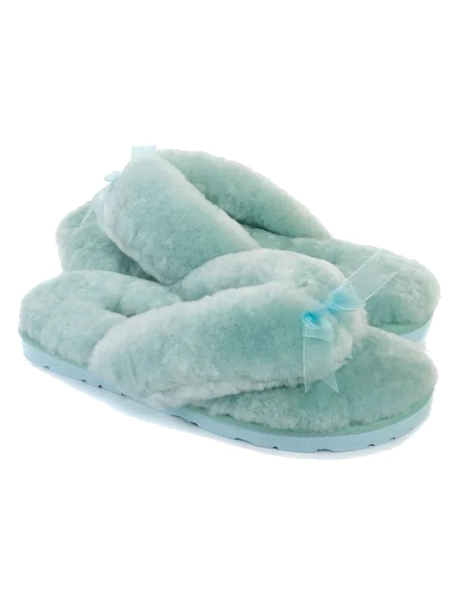 UGG Fluff Flip Flop II Lake Blue