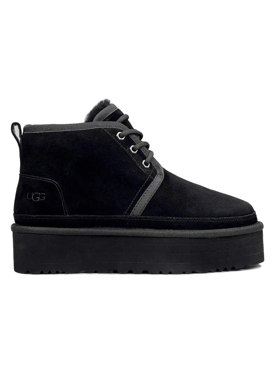 UGG Neumel Platform Black