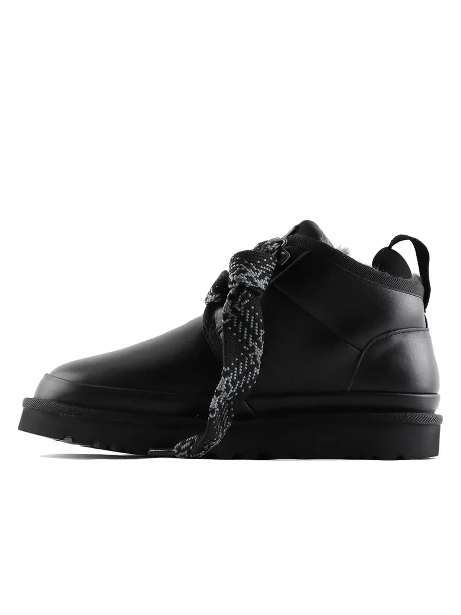 UGG Mens Neumel Leather FT Moss Black
