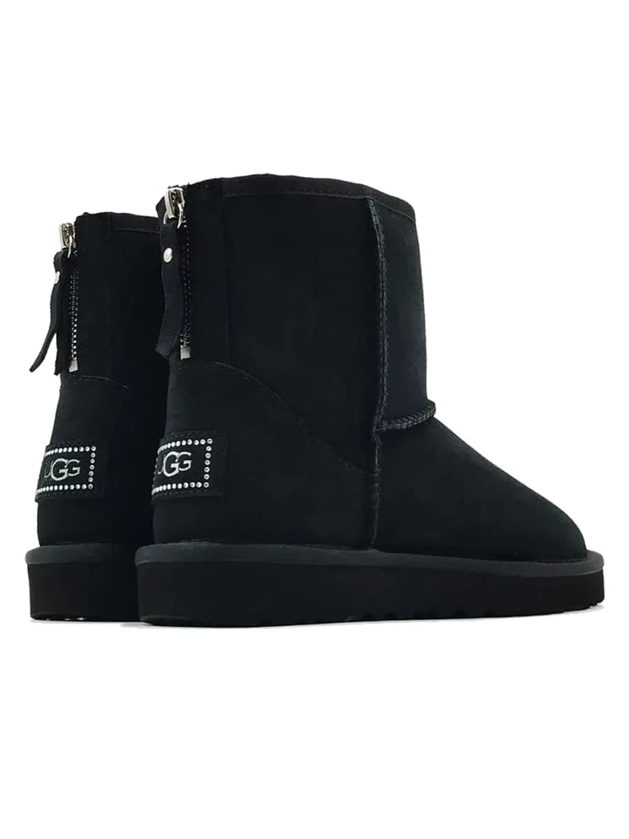 UGG Classic Mini Zip Black