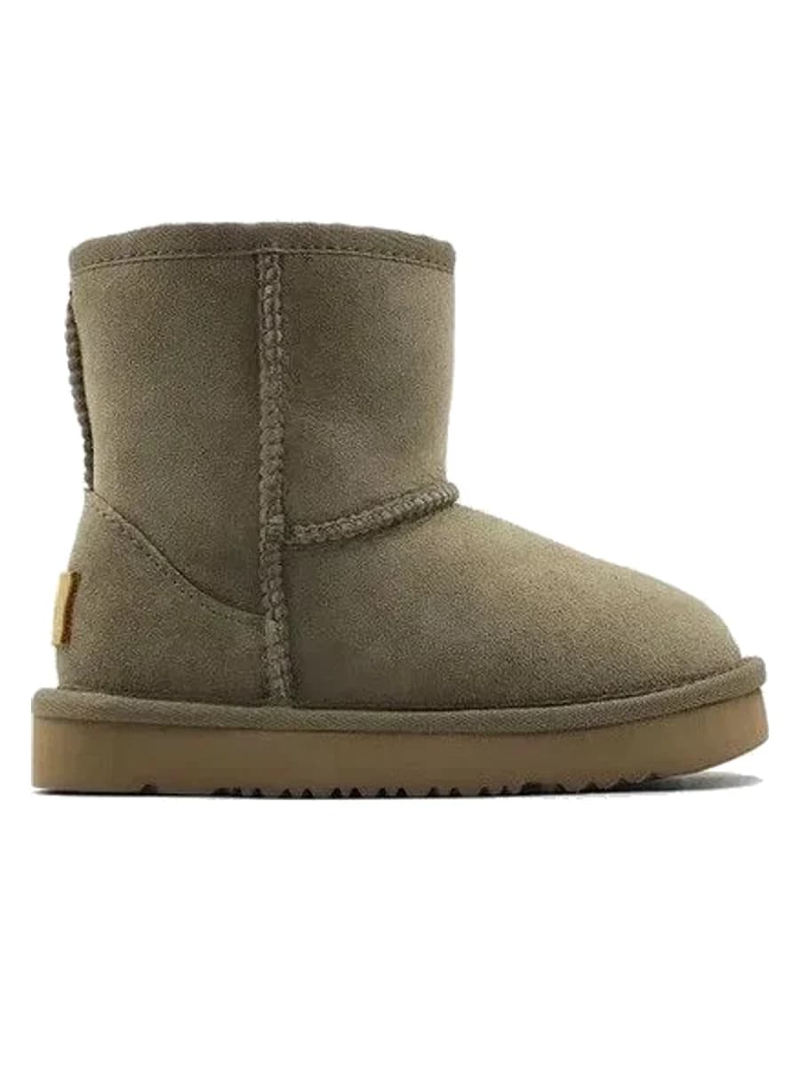UGG Kids Classic Short II Khaki