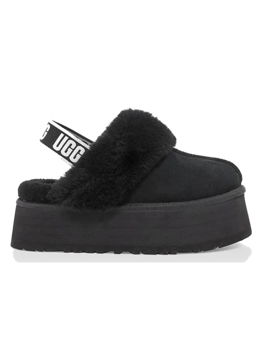 UGG Funkette Suede Platform Black